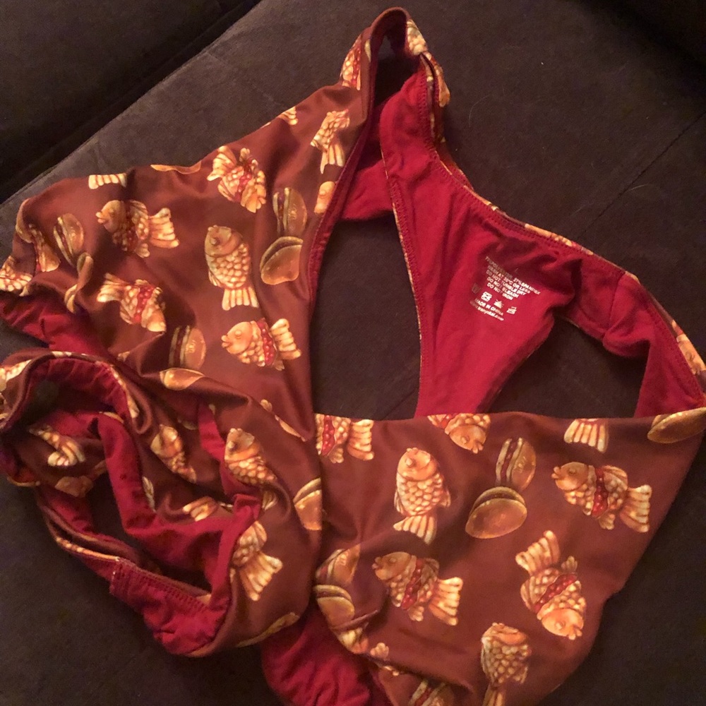 Iron Yokai taiyaki wrap bra